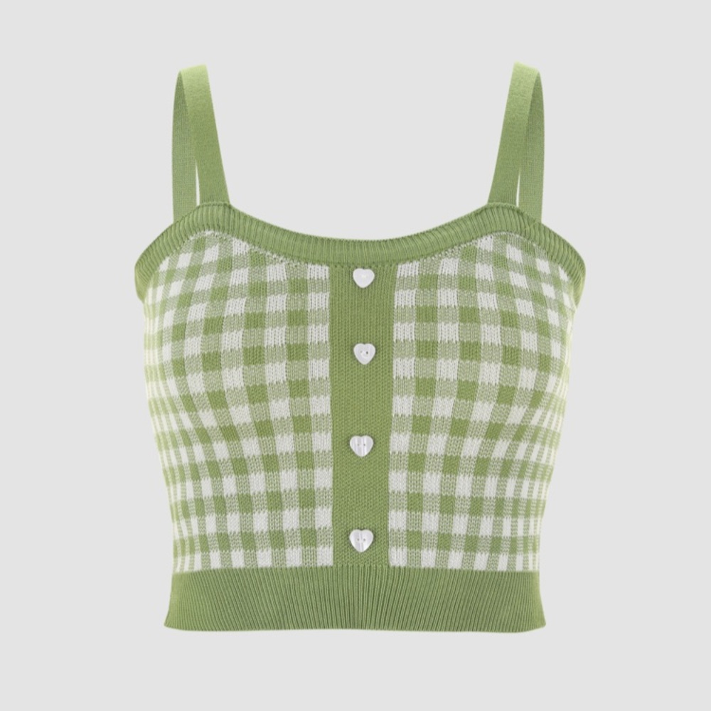 Cider Set- Knit Cropped Tank & Trouser Set